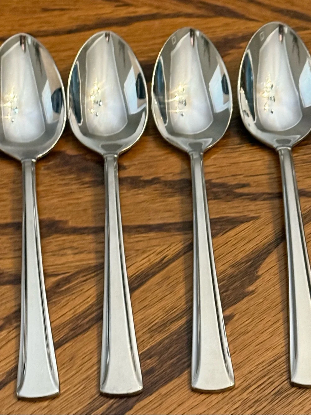 Gorham Nordic 4 Soup Spoons Stainless Flatware 7”